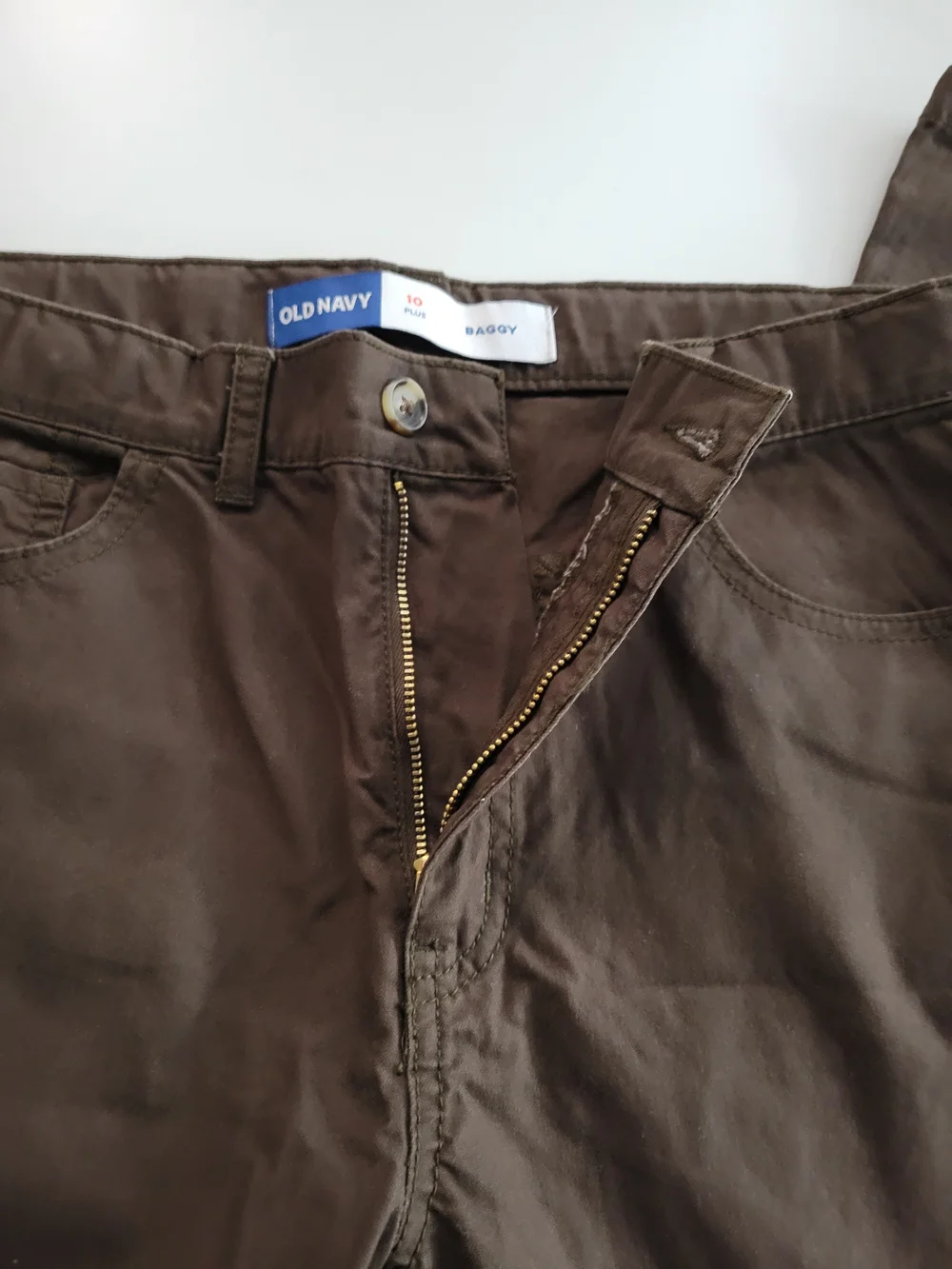 Baggy Fit Boy’s Pants - Brown